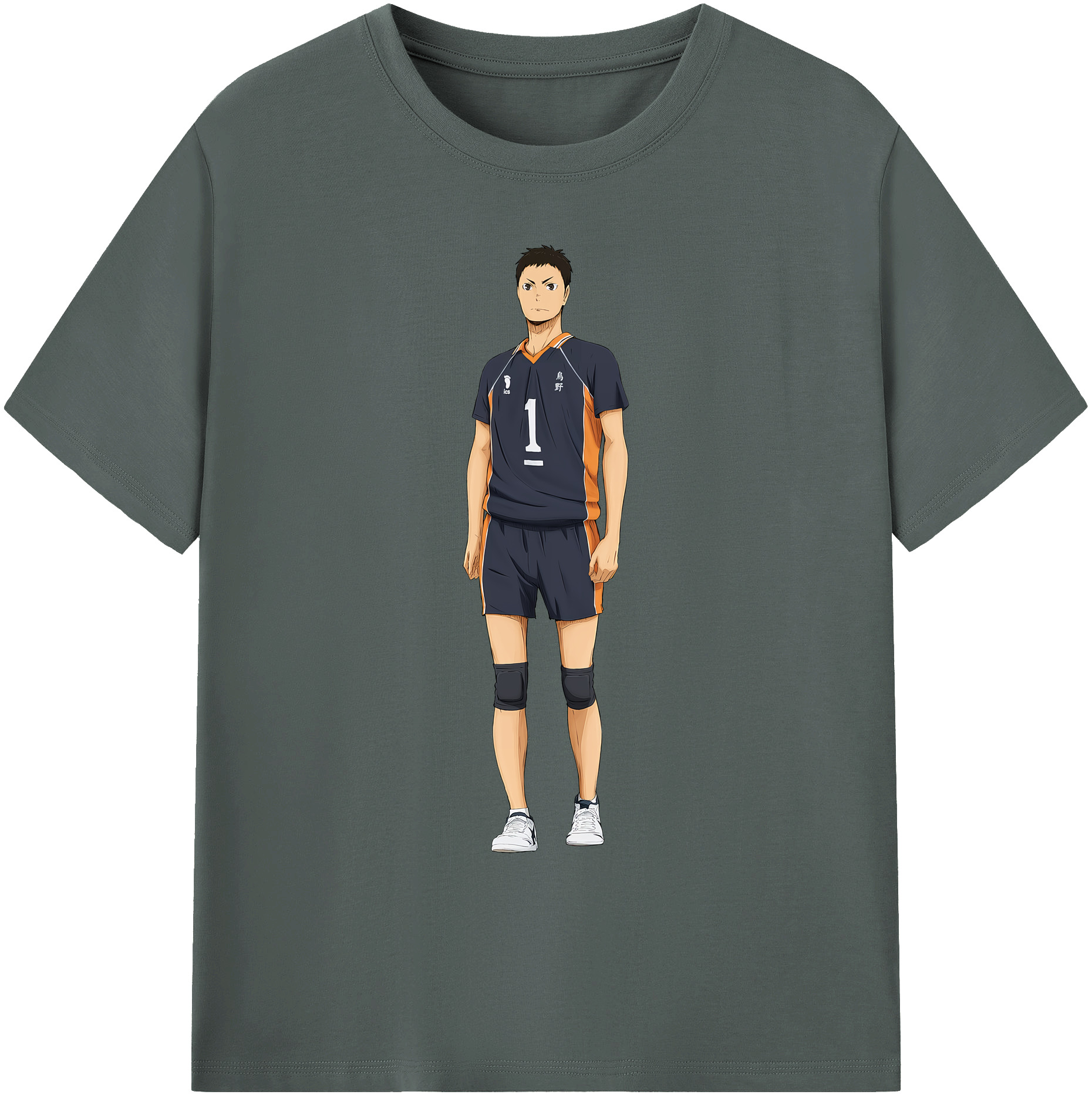 （画像用） ハイキュー!! Haikyu!! 綿100％ メンズ半袖Tシャツ｜肌触りやわらか＆通気性